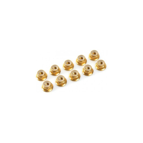 Matice samojistná s přír. M5 hliník zlatá (10)