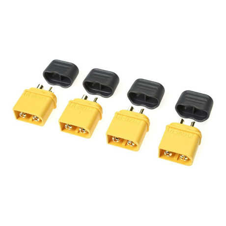 Konektor zlacený XT-60 s krytem samice (4)
