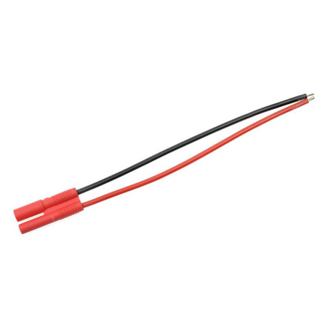 Konektor zlacený 2.0mm samec s kabelem 20AWG 10cm