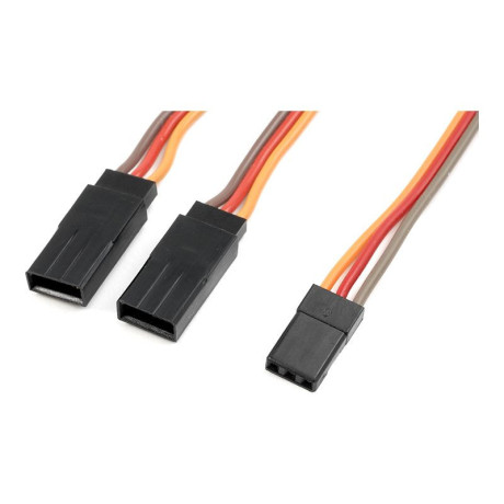 Kabel serva Y plochý JR 22AWG 15cm