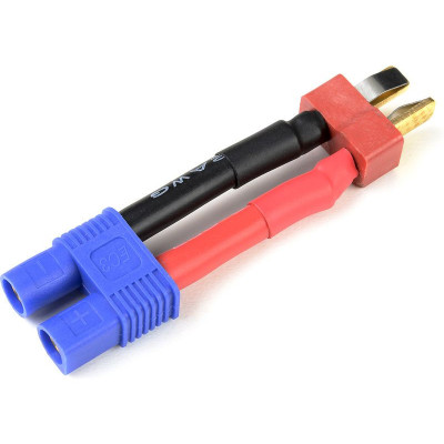 Konverzní kabel Deans samec - EC3 samec 12AWG