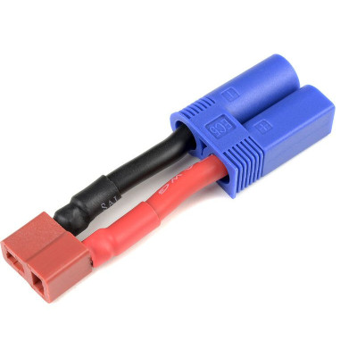 Konverzní kabel Deans samice - EC5 samice 12AWG