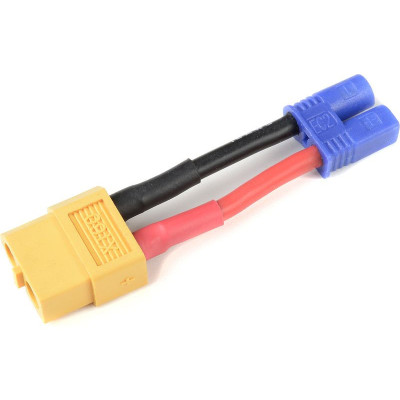 Konverzní kabel EC2 samice - XT-60 samec 14AWG