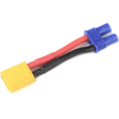 Konverzní kabel EC2 samec - XT-30 samice 14AWG