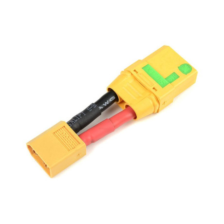 Konverzní kabel XT-60 samice - XT-90 Anti-Spark samec 12AWG