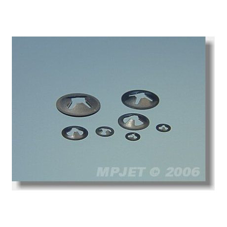 0732 Podložka Quicklock pro hřídel 2mm 10 ks