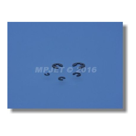 0750 Pojistný třmenový kroužek 1,5mm 10ks