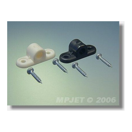 2623 Upevňovací konzola 5mm 2ks Bílá