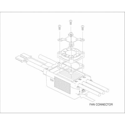 Větrák pro BRUSLESS + T HV regualce