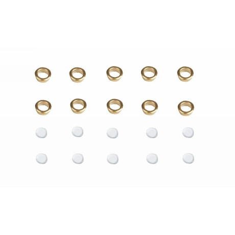 Světlíky bez nýtů, 10ks. - 4mm