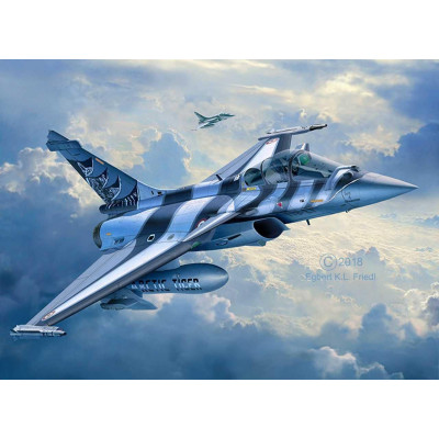 Plastic ModelKit letadlo 03901 - Dassault Rafale C (1:48)