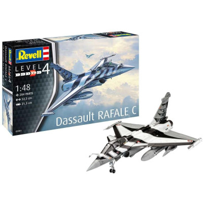 Plastic ModelKit letadlo 03901 - Dassault Rafale C (1:48)