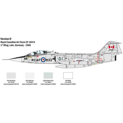 Model Kit letadlo 2509 - TF-104 G Starfighter (1:32)