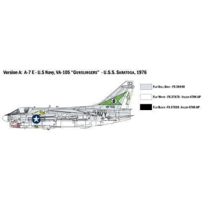 Model Kit letadlo 1411 - A-7E Corsair II (1:72)