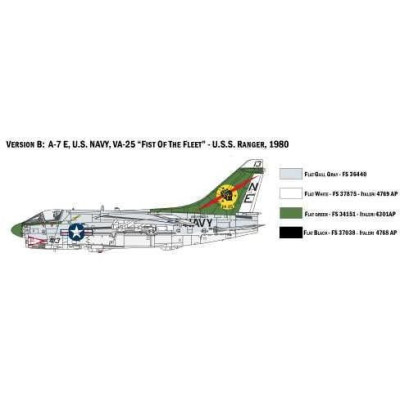 Model Kit letadlo 1411 - A-7E Corsair II (1:72)