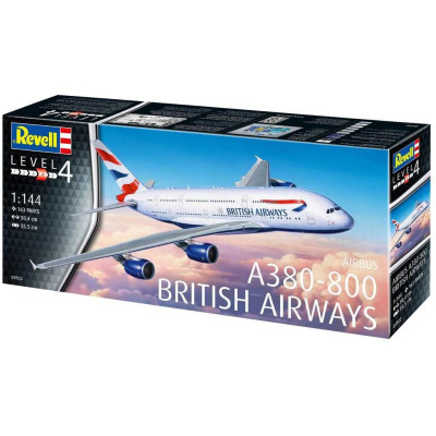 Plastic ModelKit letadlo 03922 - A380-800 British Airways (1:144)
