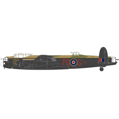 Classic Kit letadlo A08013A - Avro Lancaster B.III (1:72)