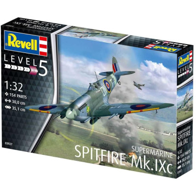 Plastic ModelKit letadlo 03927 - Spitfire Mk.IXC (1:32)