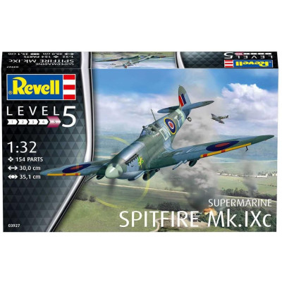 Plastic ModelKit letadlo 03927 - Spitfire Mk.IXC (1:32)