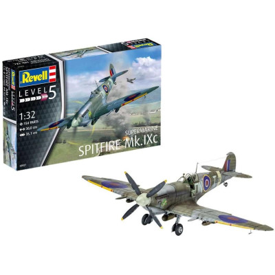 Plastic ModelKit letadlo 03927 - Spitfire Mk.IXC (1:32)