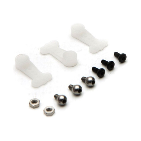 Blade 230 S: Páky serv s kulovými čepy