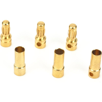 Zlacené konektory 3.5mm (3páry)