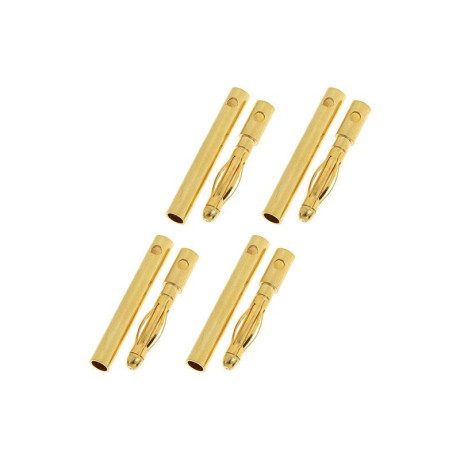 Konektor zlacený 2.0mm (4 páry)