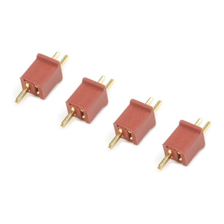 Konektor zlacený Mini Deans (2 páry)
