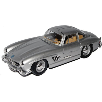 Bburago Mercedes-Benz 300 SL 1954 1:24 stříbrná