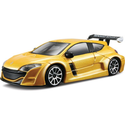 Bburago Renault Mégane 1:43 žlutá metalíza