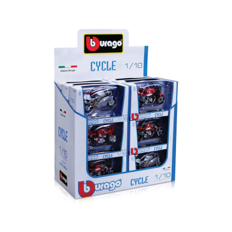 Bburago sada modelů motocyklů 1:18 18ks