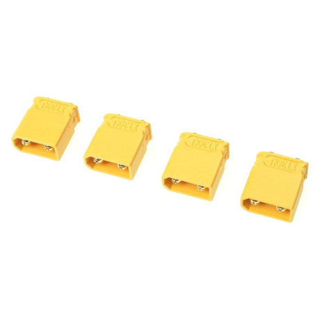 Konektor zlacený XT-30UPB samice (4)