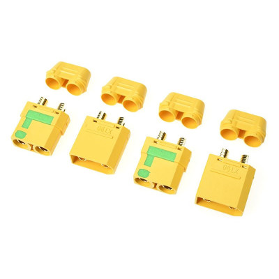 Konektor zlacený XT-90S Anti Spark (1 pár)