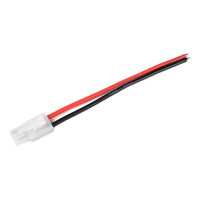 Aranyozott Mini Tamiya készülékcsatlakozó (női) 16AWG kábellel 12cm hosszú.