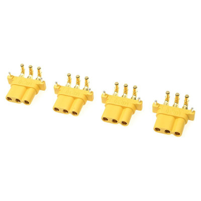 Konektor zlacený MR-30PW s krytem samec (4)