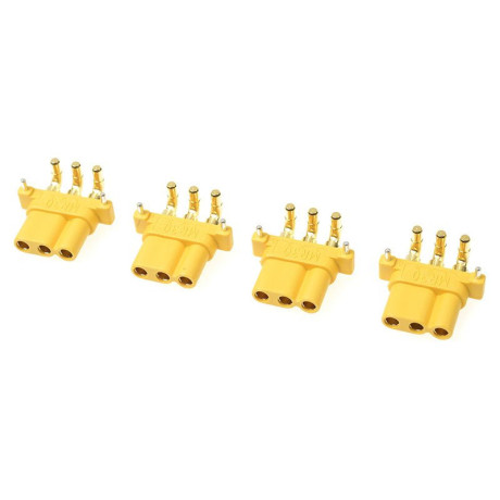 Konektor zlacený MR-30PW s krytem samec (4)