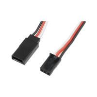 Lapos Futaba szervó hosszabbító kábel 22AWG 15 cm hosszú.