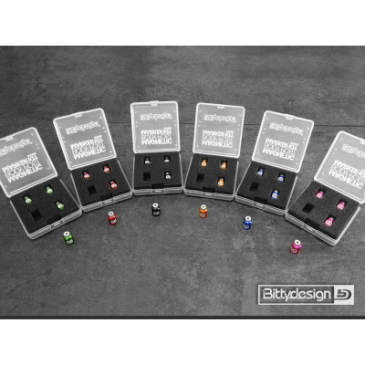 Označovací sada pro 1/10 karoserie - oranžové