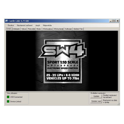 Castle motor 1406 5700ot/V senzored, reg. Sidewinder 4