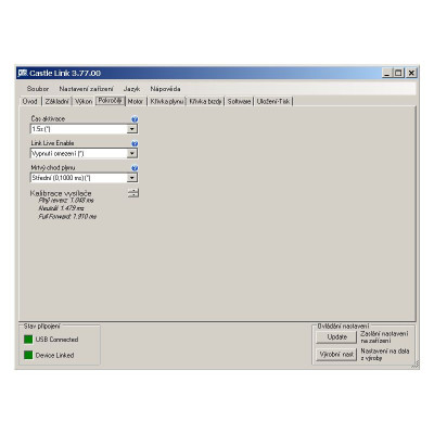 Castle motor 1406 7700ot/V senzored, reg. Sidewinder 4