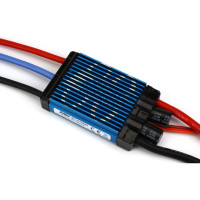 Mikroprocesszor-vezérelt elektronikus 80 A szenzor nélküli 80 A sebességszabályozó AC repülőgép-modellmotorokhoz integrált Switch-Mode BEC-vel. A legmodernebb szoftver nagyon finom vezérlést biztosít a teljes fordulatszám-spektrumban. A vezérlő 2,5 A kapcsolóüzemű BEC tápegységgel, külön kapcsolóval és programozható fékkel van felszerelve.