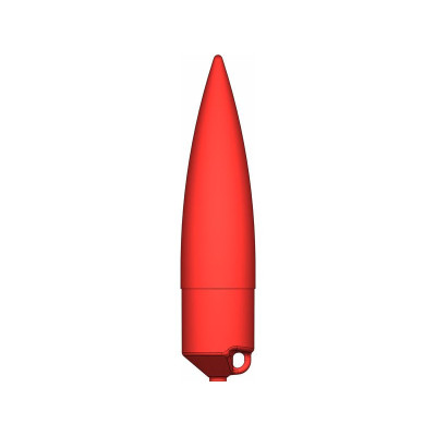 Klima Špice 35mm červená