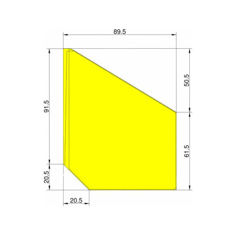 Klima Stabilizátor typ šipka žlutý