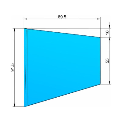 Klima Stabilizátor typ lichoběžník modrý
