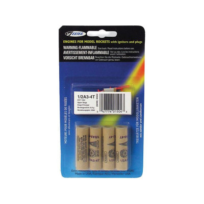 Estes raketový motor A3-4T (4ks)