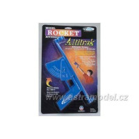 Az Estes AltiTrak magasságmérőt a rakéta által elért magasság mérésére használják.  Húzza meg a ravaszt, amikor a rakéta eléri a legnagyobb magasságot, és olvassa le a mért értéket. 