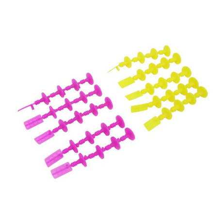 Estes - Ucpávka motoru standard (5 fial, 5 žlutá)