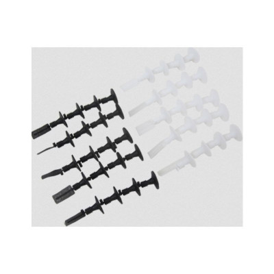 Estes - Ucpávka motorů C11/D/E (5 bílá, 5 černá)