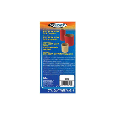 Estes - Spojky trubek BT5, BT20, BT50 (6ks)