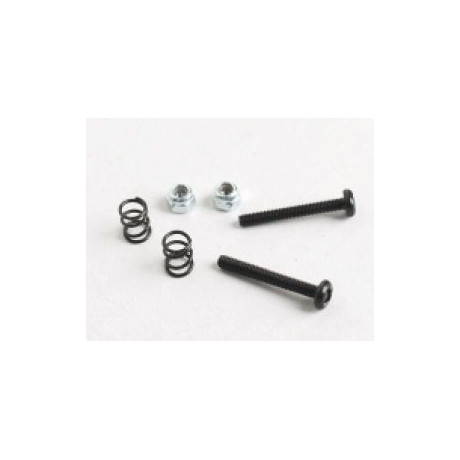 DT4 Přední sloupky nárazníku + pružinky + samojistné matky